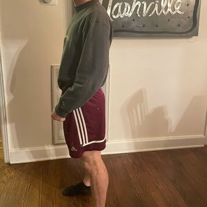 Adidas medium paint covered shorts